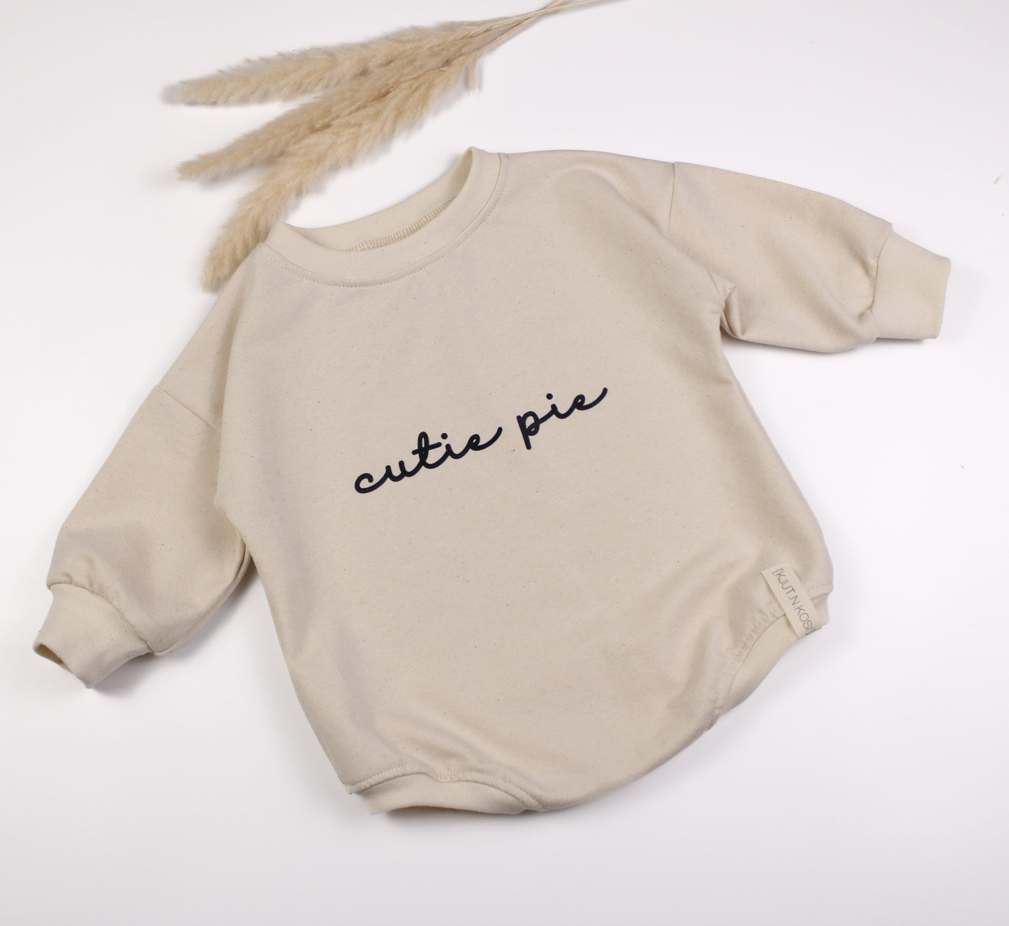 Oversized Romper "cutie pie" - in verschiedenen Farben