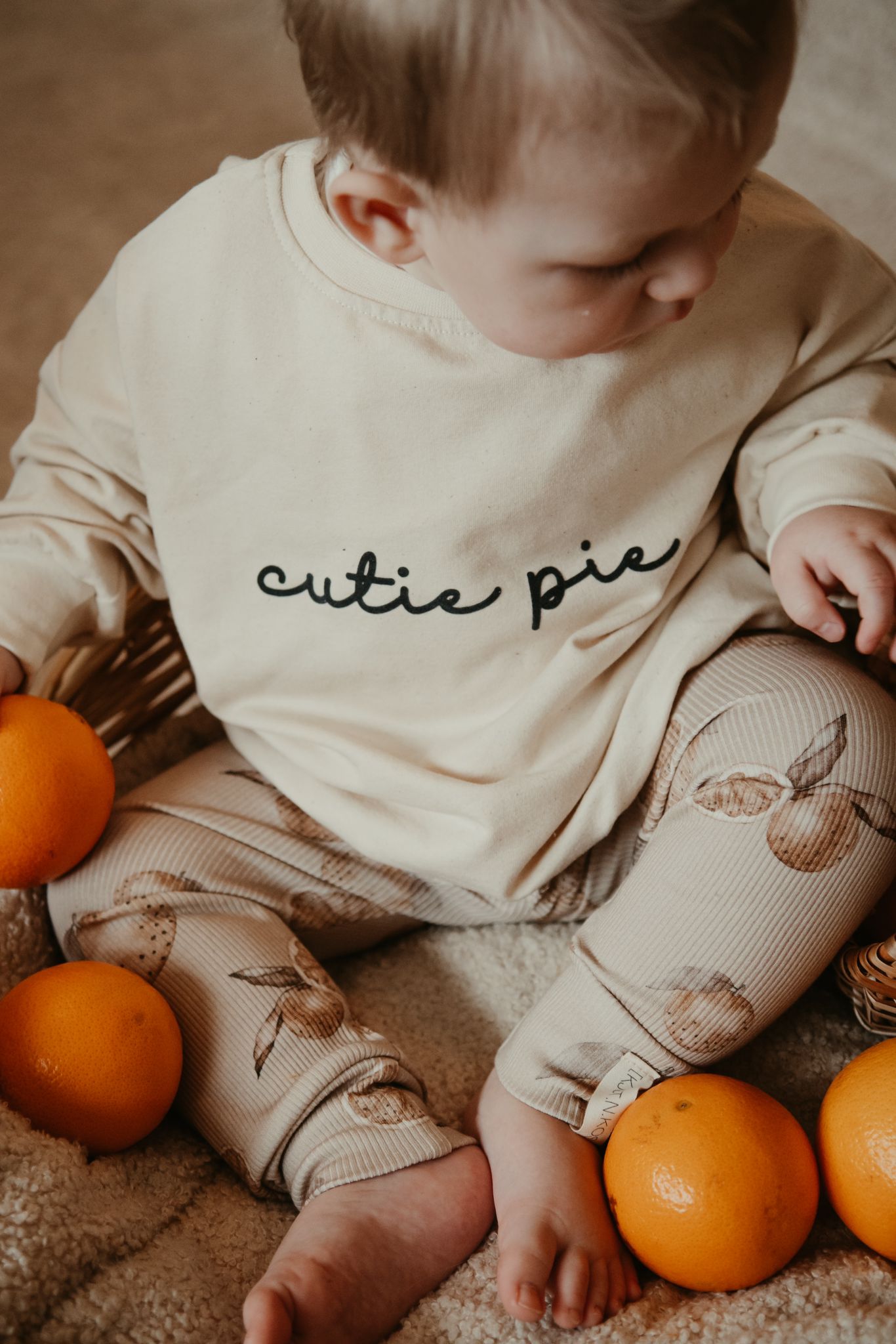 Oversized Sweater "cutie pie" - in verschiedenen Farben