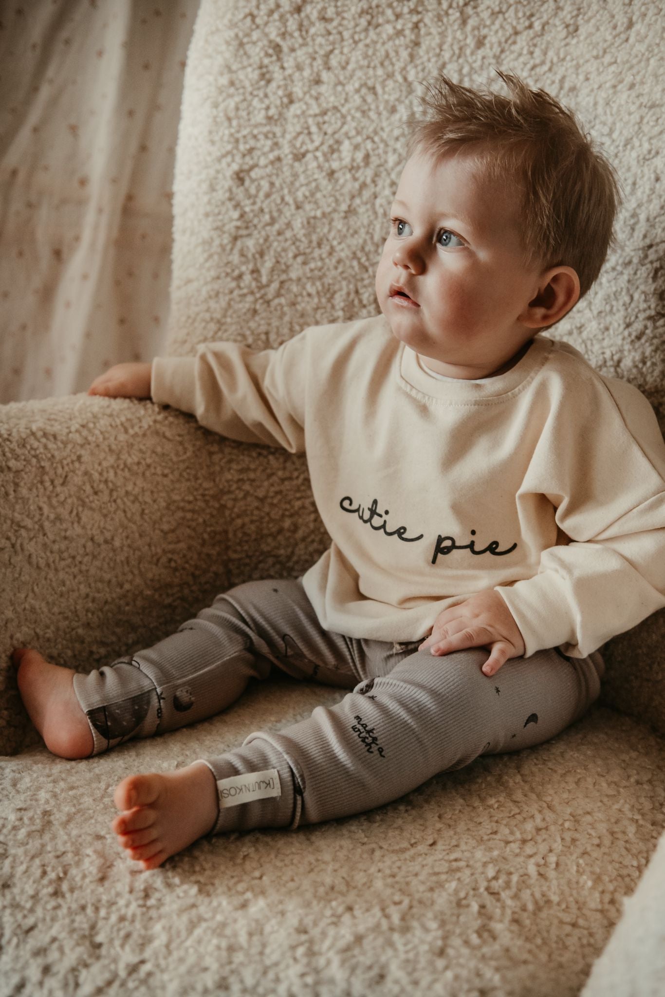 Oversized Sweater "cutie pie" - in verschiedenen Farben